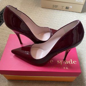 Kate Spade Licorice Coloured Pumps